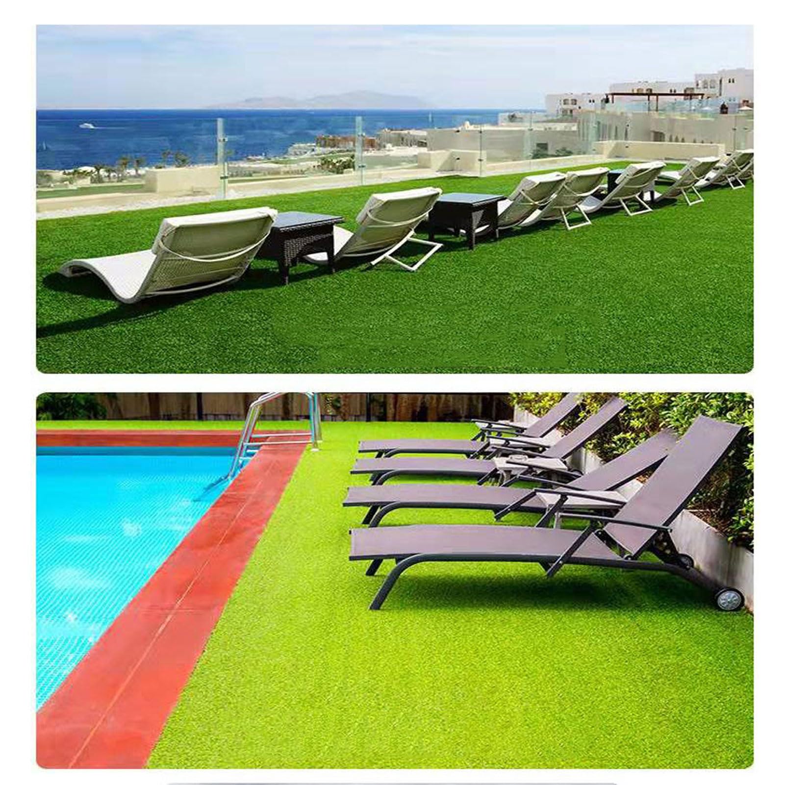 Amazon.com: Waterproof Solid Grass Design Indoor/Outdoor, Turf